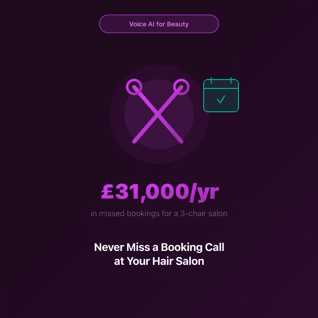 How to Never Miss a Booking Call at Your Hair Salon — Without Hiring More Staff